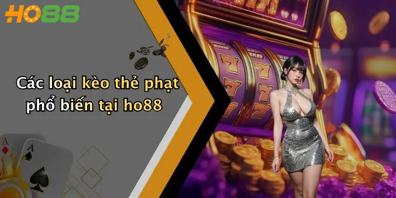 Các loại kèo thẻ phạt phổ biến tại ho88